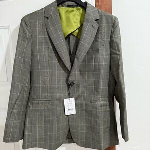 Paul Smith Prince of Whales Men’s Wool & Mohair Blazer Jacket - 40R